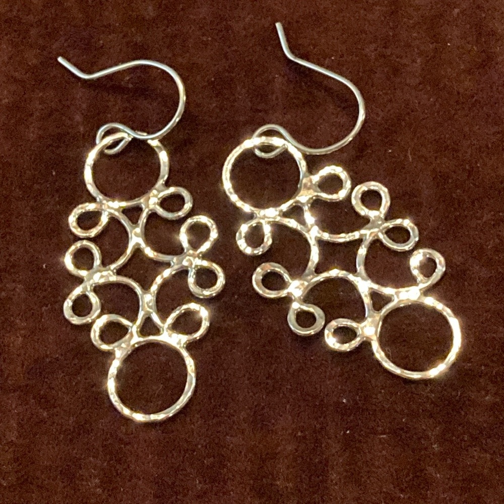 Handcrafted Sterling Earrings, NEW